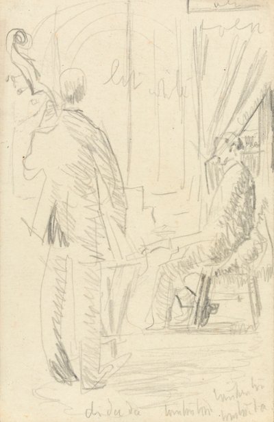 Grupo Musical: Contrabajo y Piano de Walter Richard Sickert